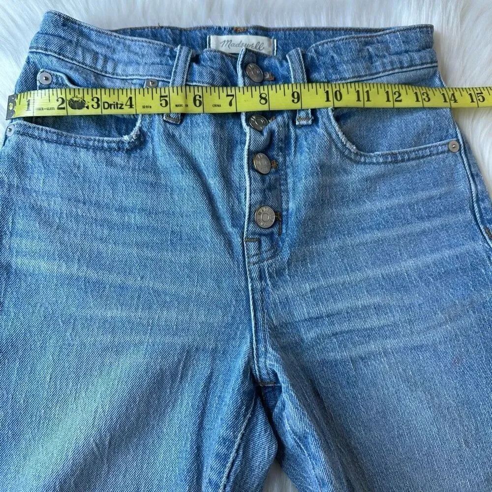 Madewell Cali Demi-Boot Jeans Size 24 - Picture 10 of 14